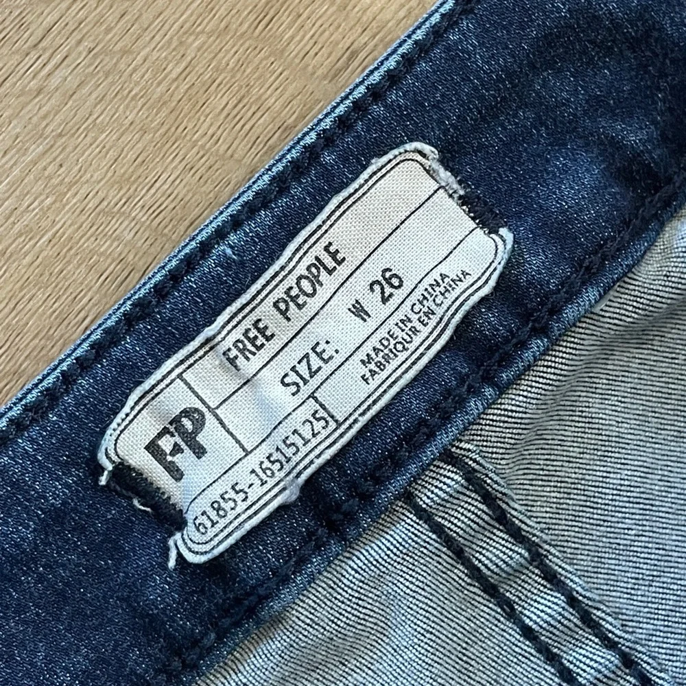 Free People Lace Up Skinny Jeans - Picture 2 of 6